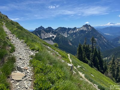PCT 2025 Washington Section J / The Mountain 🏔️ - Day 14