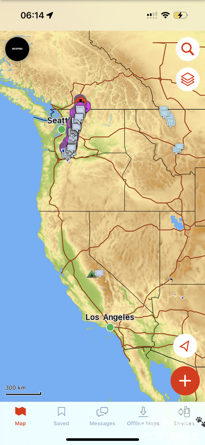 PCT 2025 Oregon Section G / 1000 Meter Uphill - Day 27