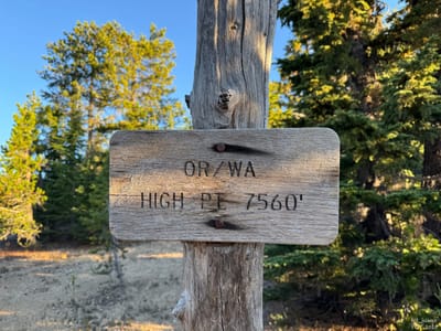 PCT 2025 Oregon Section C / Oregon Highest Point - Day 43