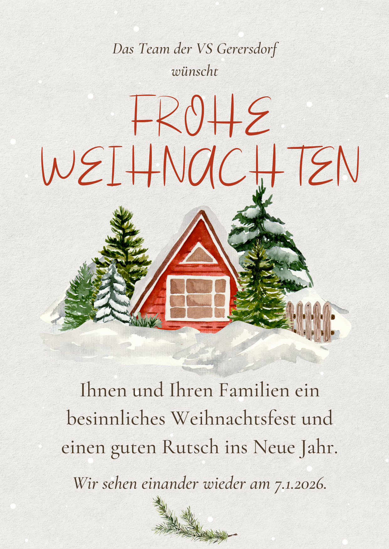 Weihnachtswünsche