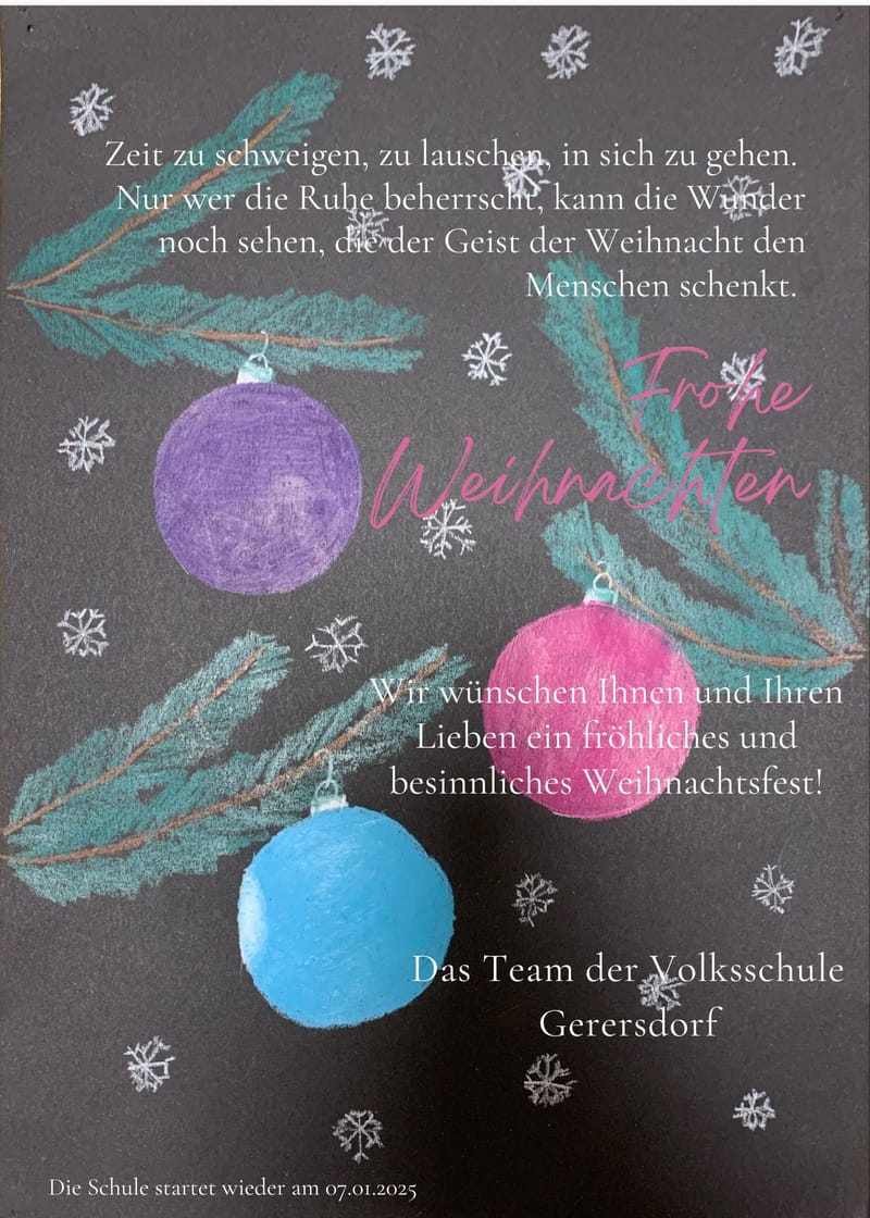 Weihnachtswünsche