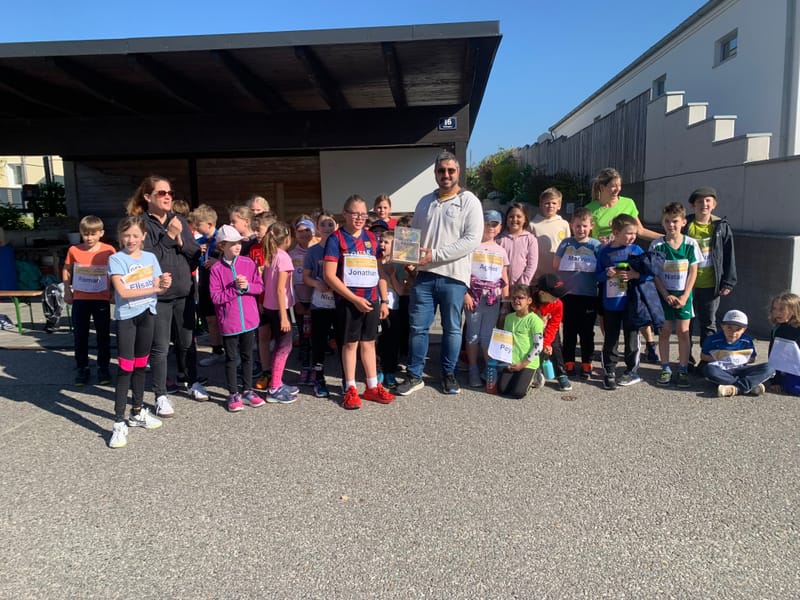 Laufen gegen Krebs – Unsere Schule macht mit! (Mai 2025)