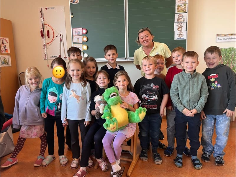 Besuch von Kroko