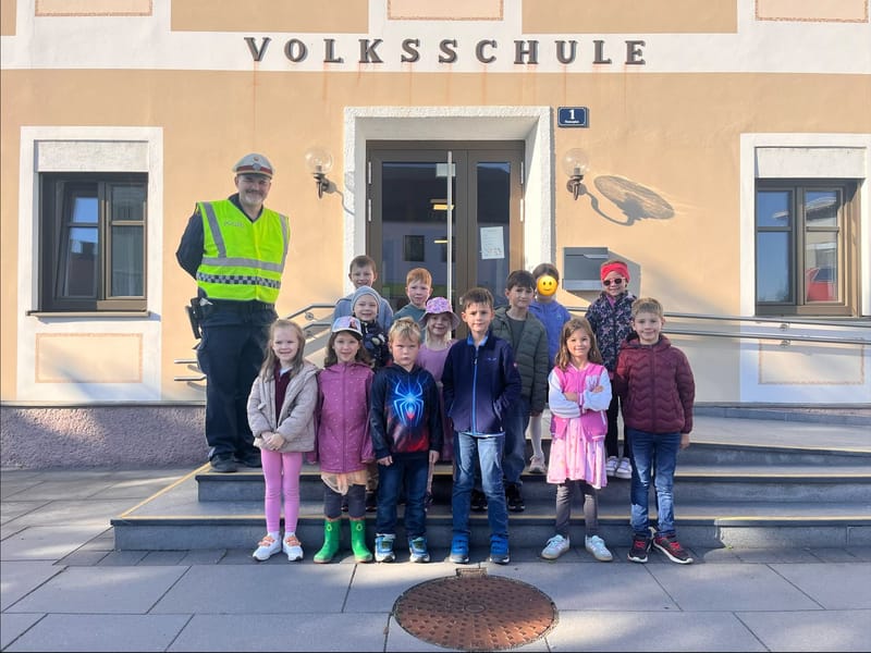 Verkehrserziehung durch die Polizei