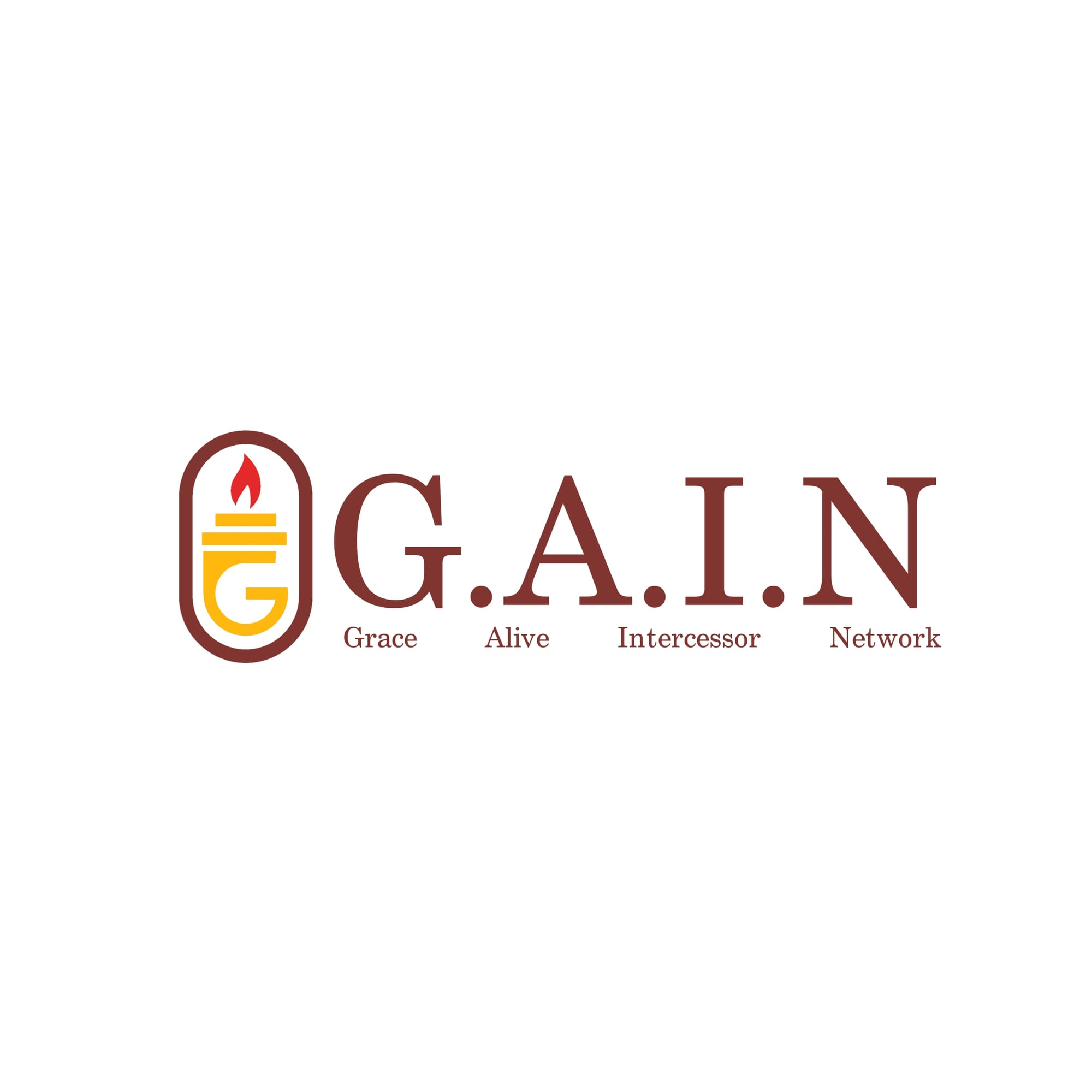 Grace alive intercessory network brand identity design
