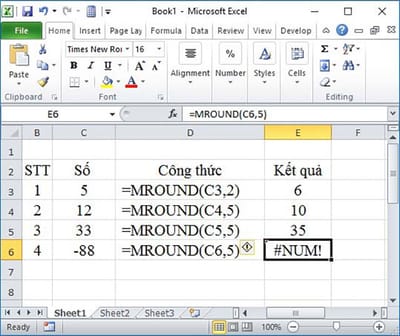 Làm tròn số trong Excel chưa bao giờ dễ đến thế