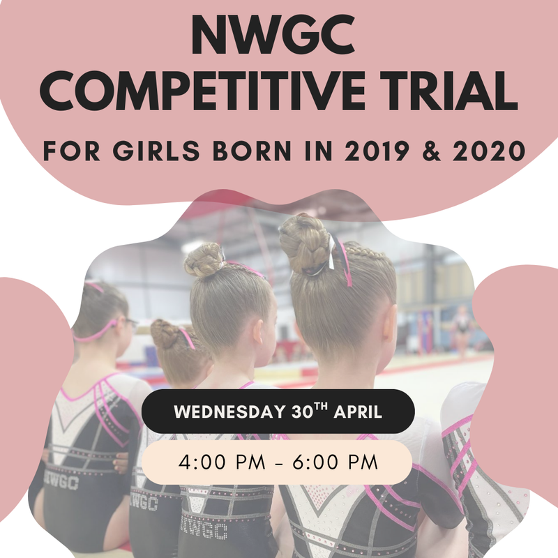 NWGC Trials - Girls Born 2019 & 2020