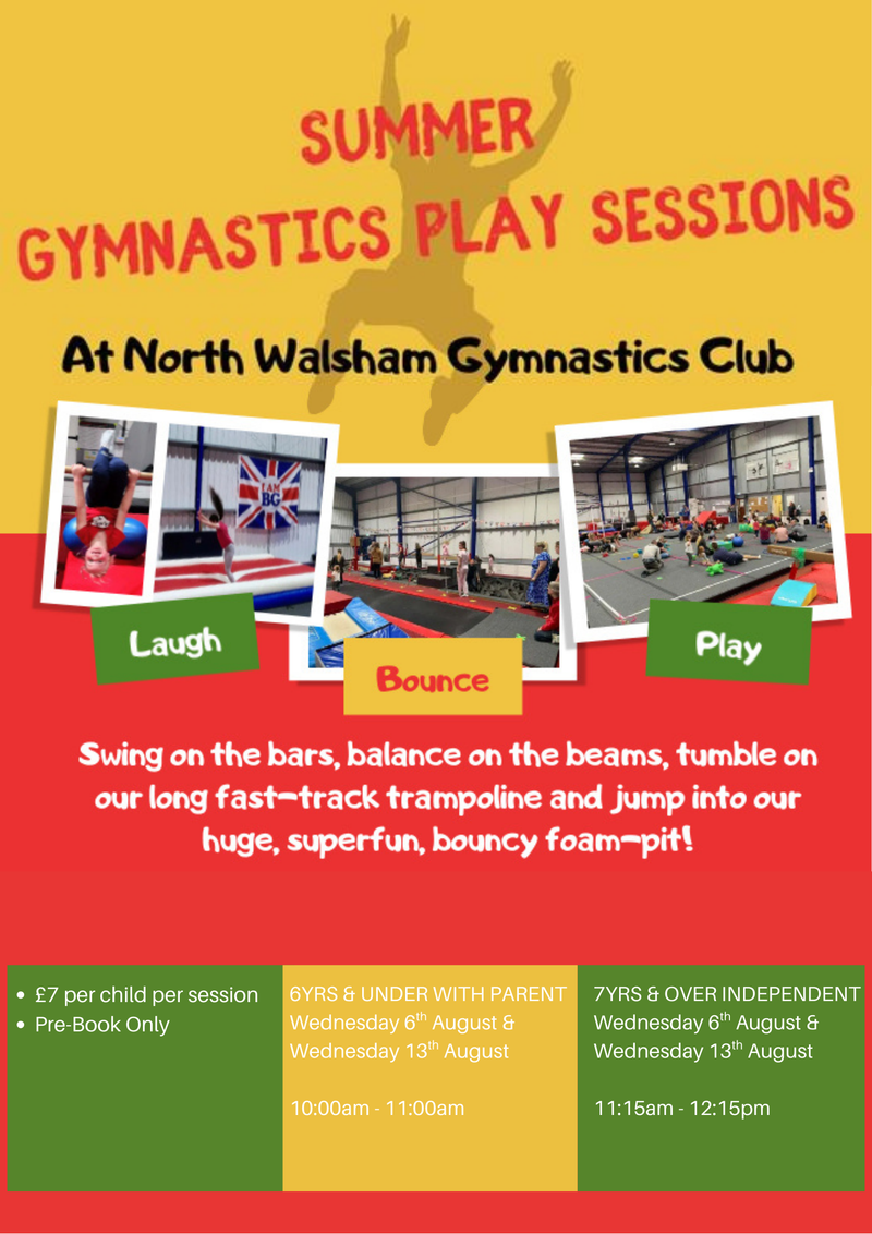 NWGC SUMMER PLAY SESSIONS
