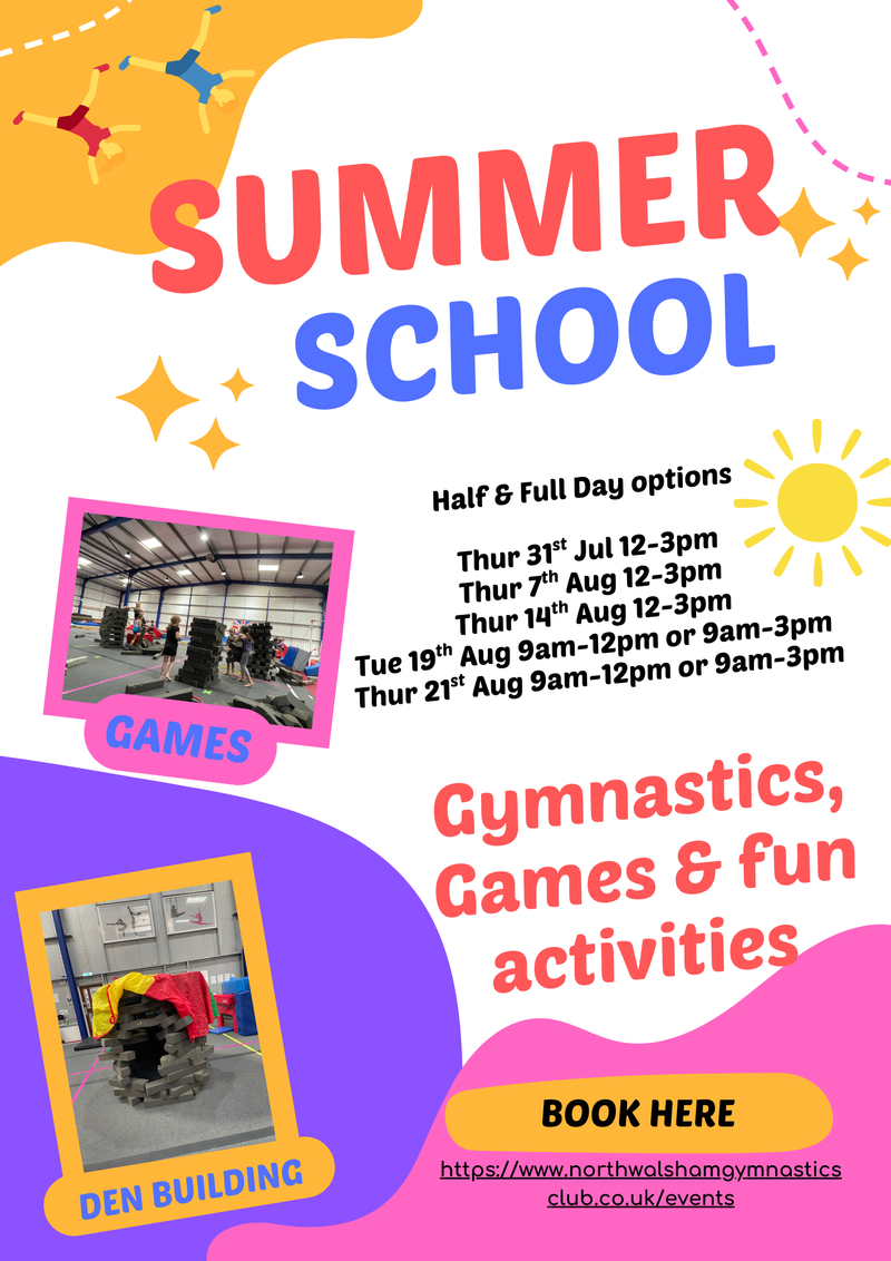 SUMMER SCHOOL - Various Dates