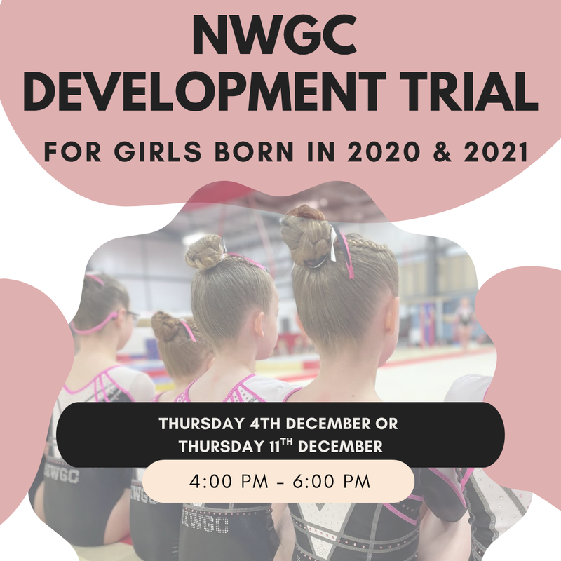 NWGC Trials - Girls Born 2020 & 2021