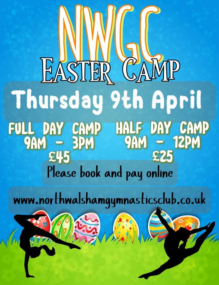 Gymnastics Easter Camp (Full & Half Day)