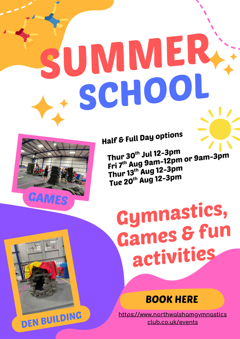 SUMMER SCHOOL - Various Dates (Early Bird Prices until 19th Jul)