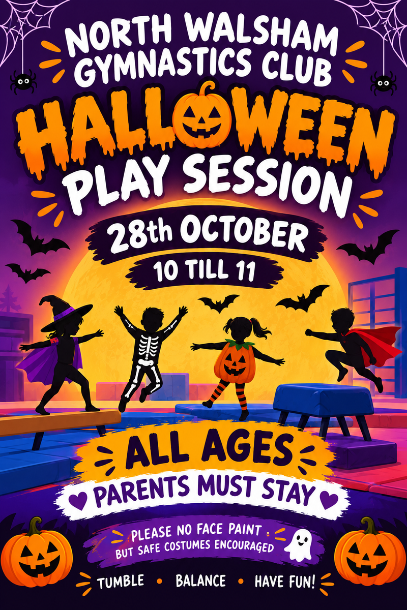NWGC HALLOWEEN PLAY SESSIONS