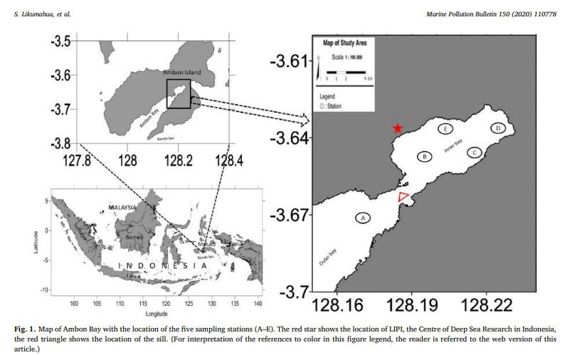 Variability of dinoflagellates and their associated toxins in relation withenvironmental drivers in Ambon Bay, eastern Indonesia