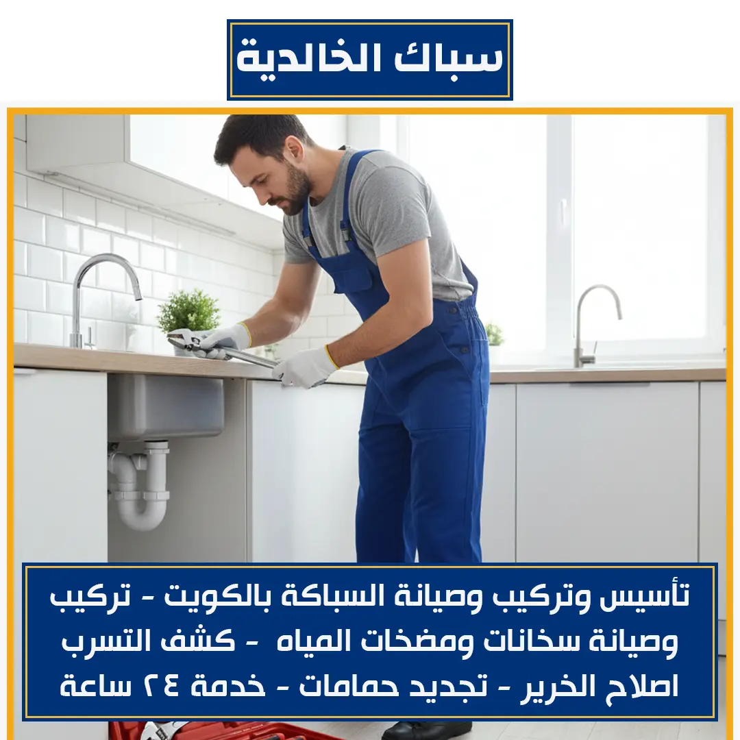 سباك الخالدية 51512565📞 | حلول احترافية ومتكاملة للسباكة بالكويت