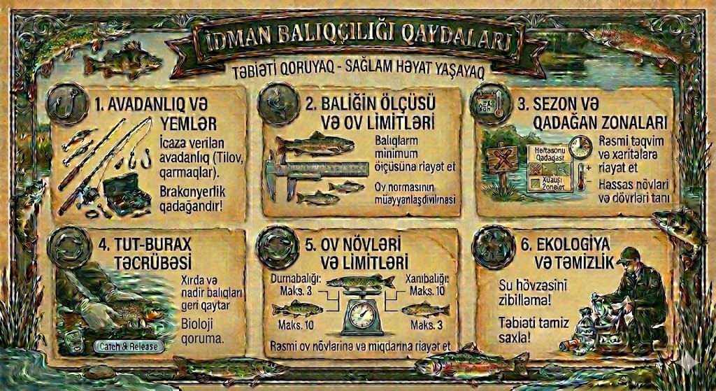 İdman Balıqçılığı Nədir Və Ölkəmizdə Hansı Mərhələdədir?