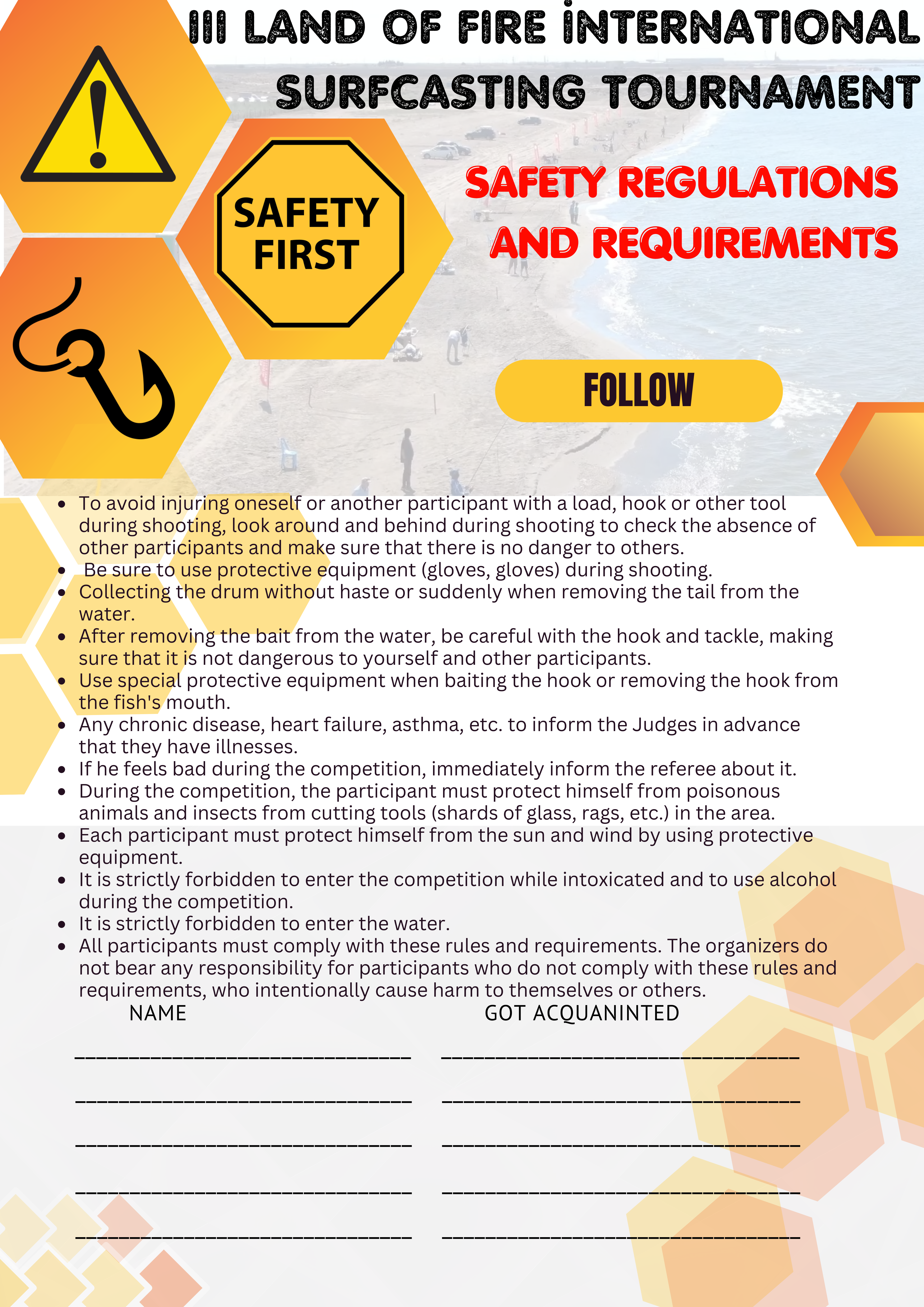 Safety rules / Safety