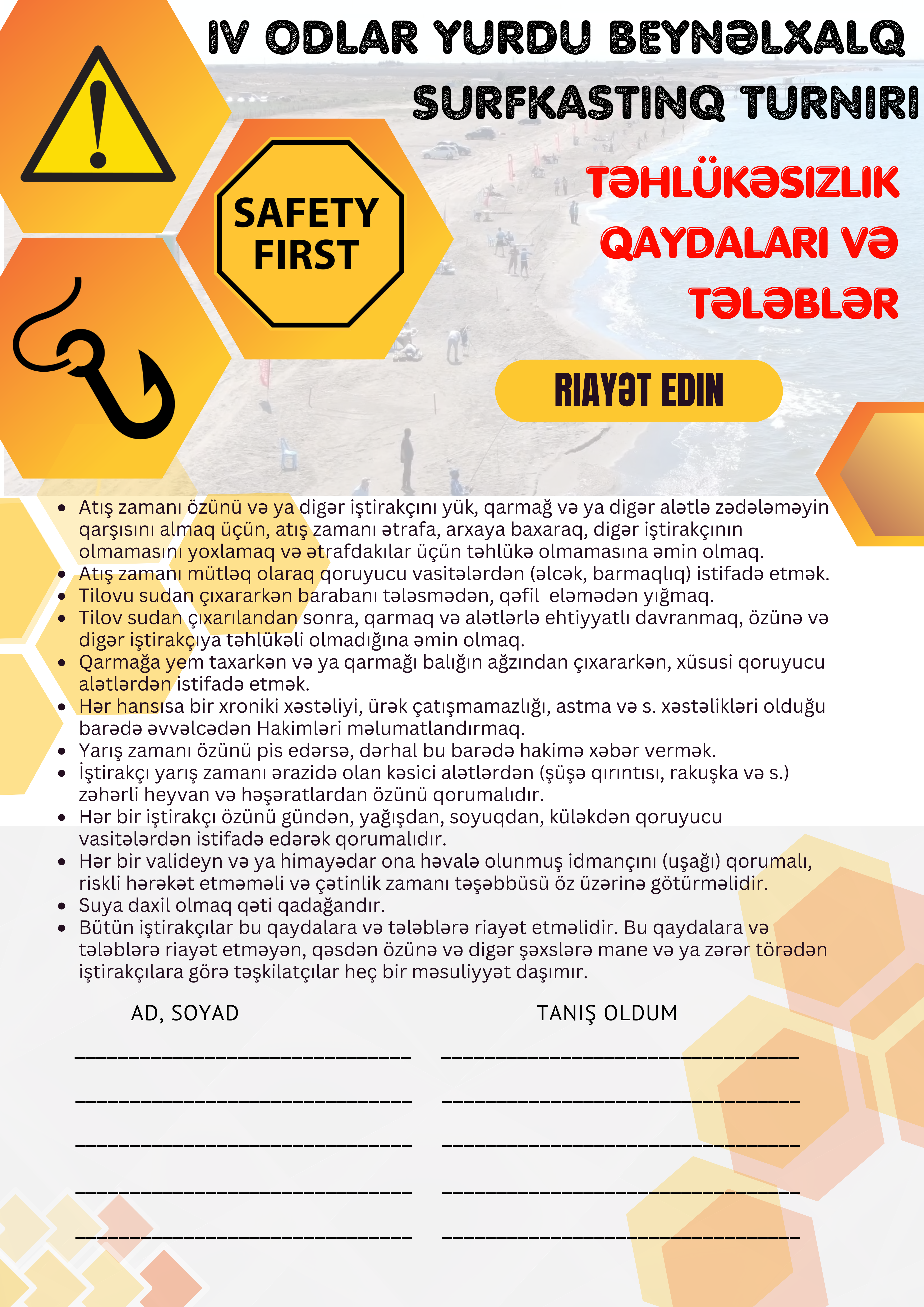 Safety rules / Safety