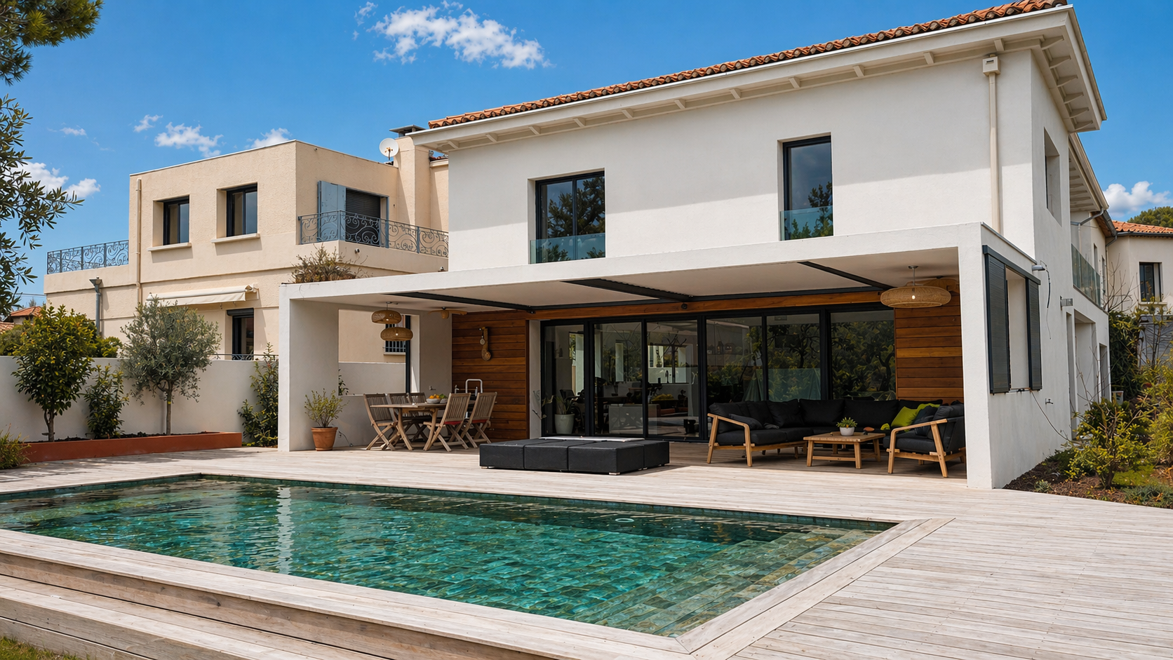REHABILITATION D'UNE MAISON DE VILLES DES ANNEES 60 A MONTPELLIER