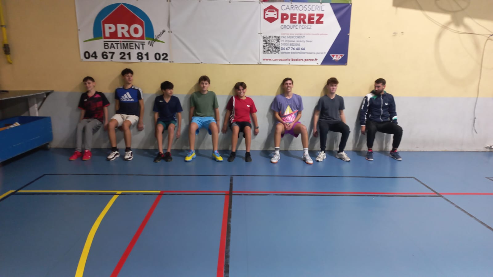 ENTRAINEMENT INTENSIF POUR NOS JEUNES ELITES