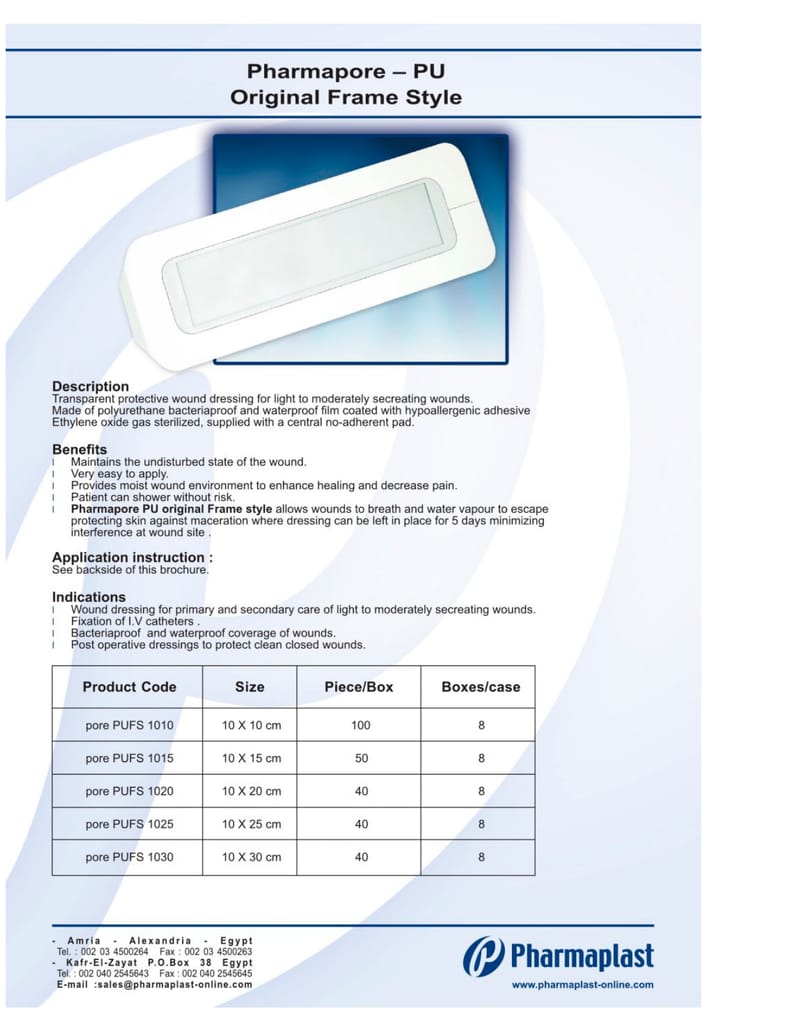 WATERPROOF POST-OPERATIVE DRESSING