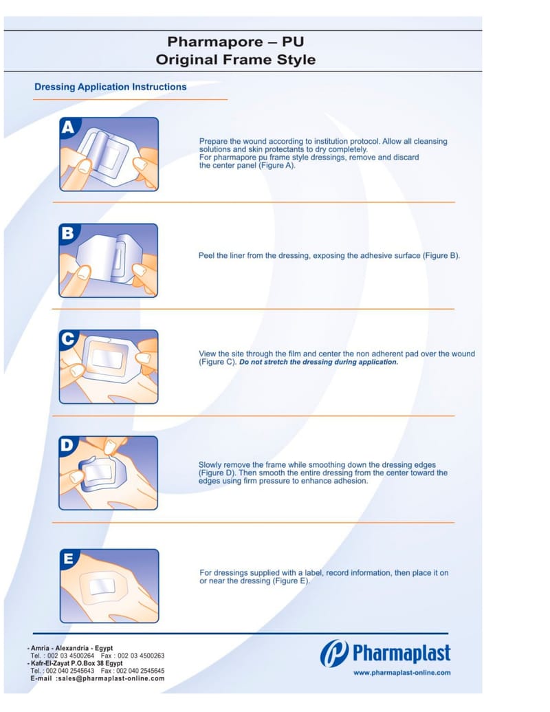 WATERPROOF POST-OPERATIVE DRESSING