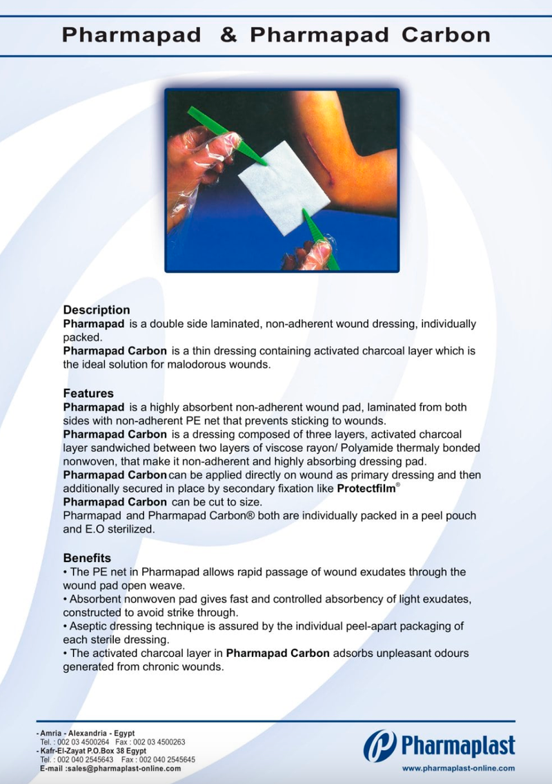 PRIMARY ABSORBENT PAD DRESSINGS