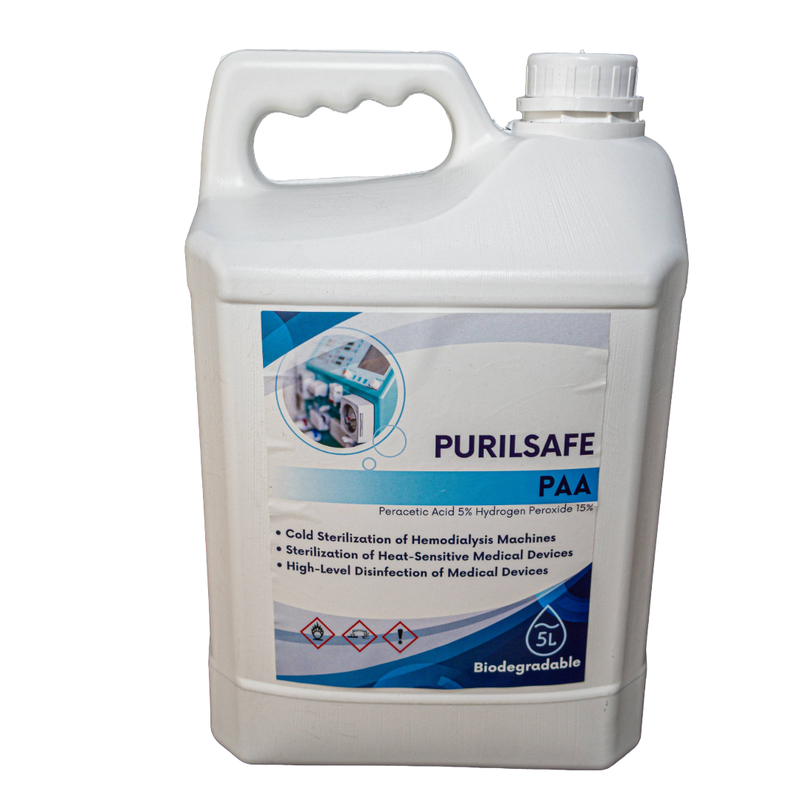 STABILIZED PERACETIC ACID FOR COLD STERILIZATION