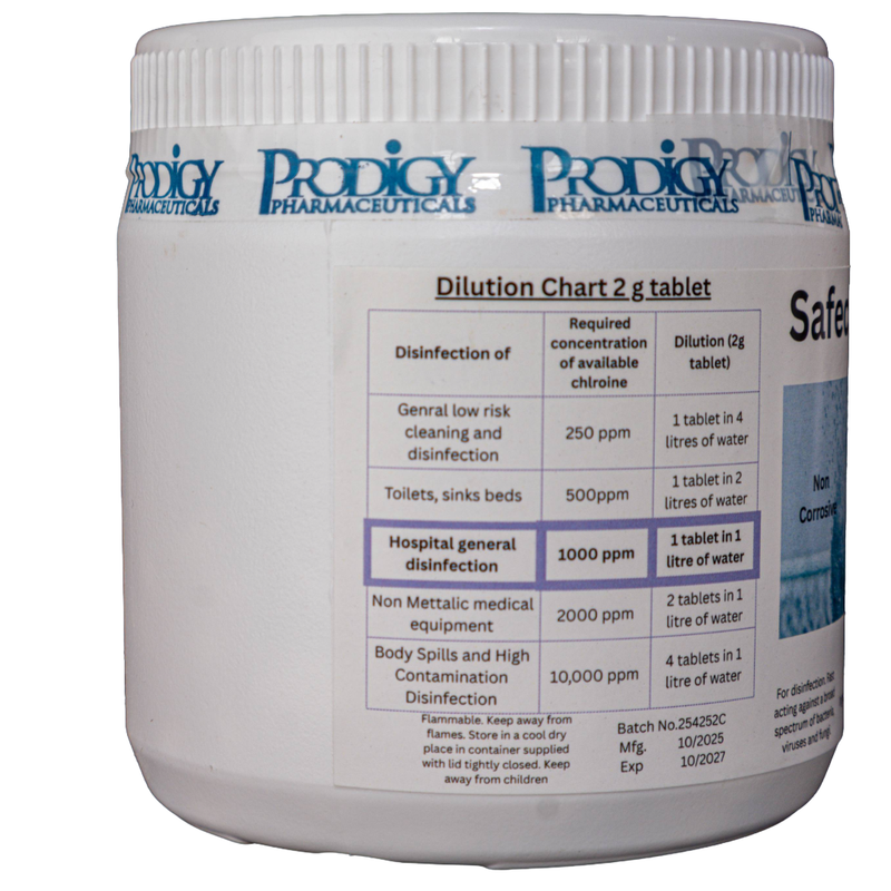 SAFECHLORITE TABLETS 200'S
