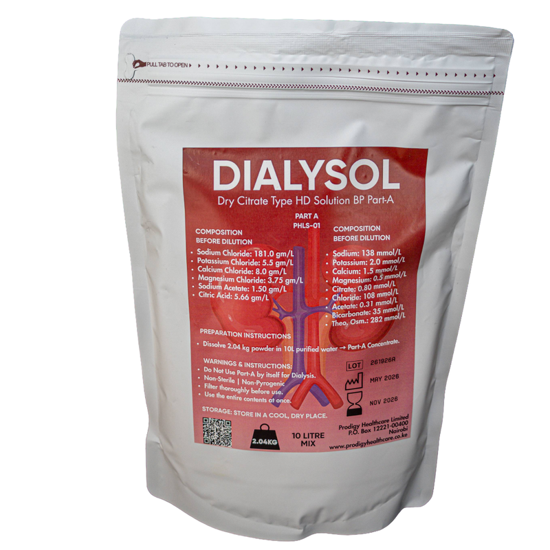 DIALYSOL PART A POWDER 10L MIX