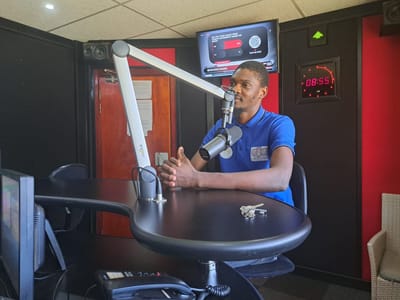 Litshani Vhana Vha De Foundation Article with Nyiko Mabasa At Vhembe FM, Radio stations