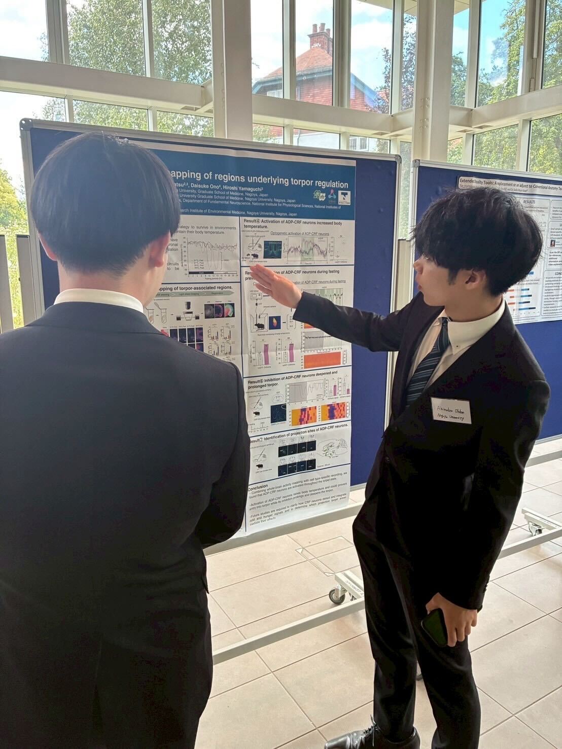 Akinobu gave a poster presentation at the 9th GAME Annual Meeting.