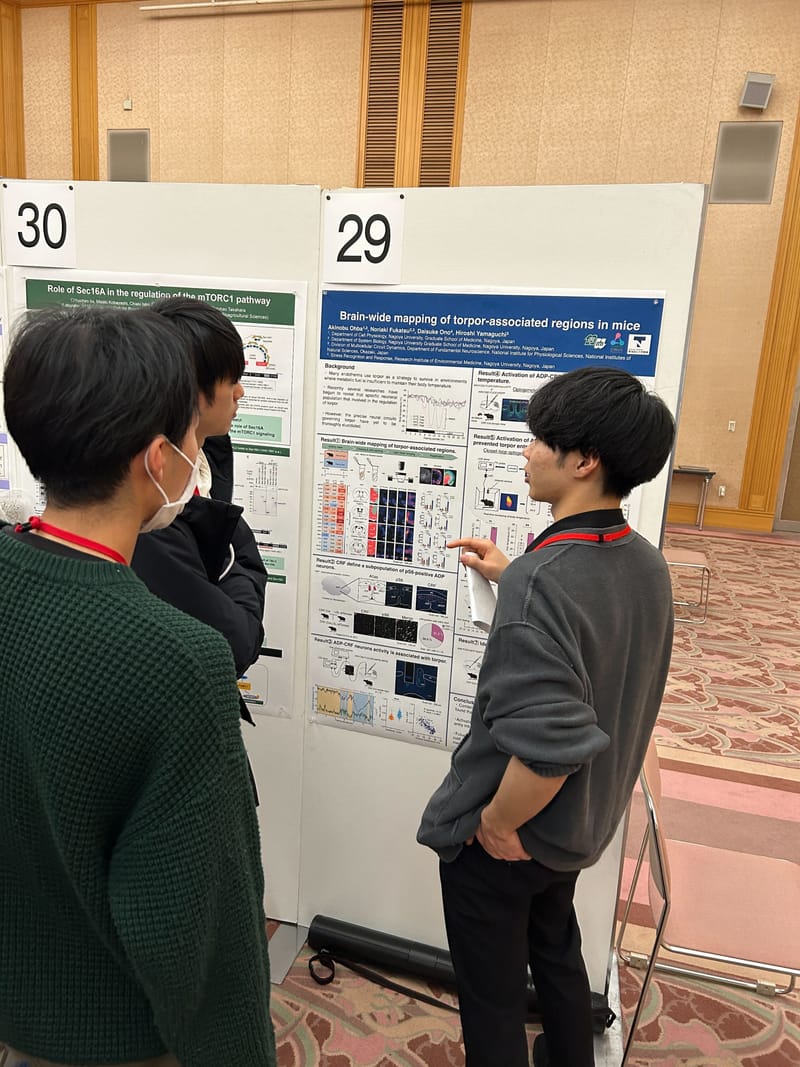 Akinobu won the Poster Award at the 17th NAGOYA Global Retreat (6th CIBoG Retreat).