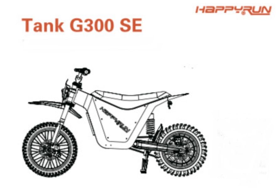 G300SE Mini E Dirt Bike
