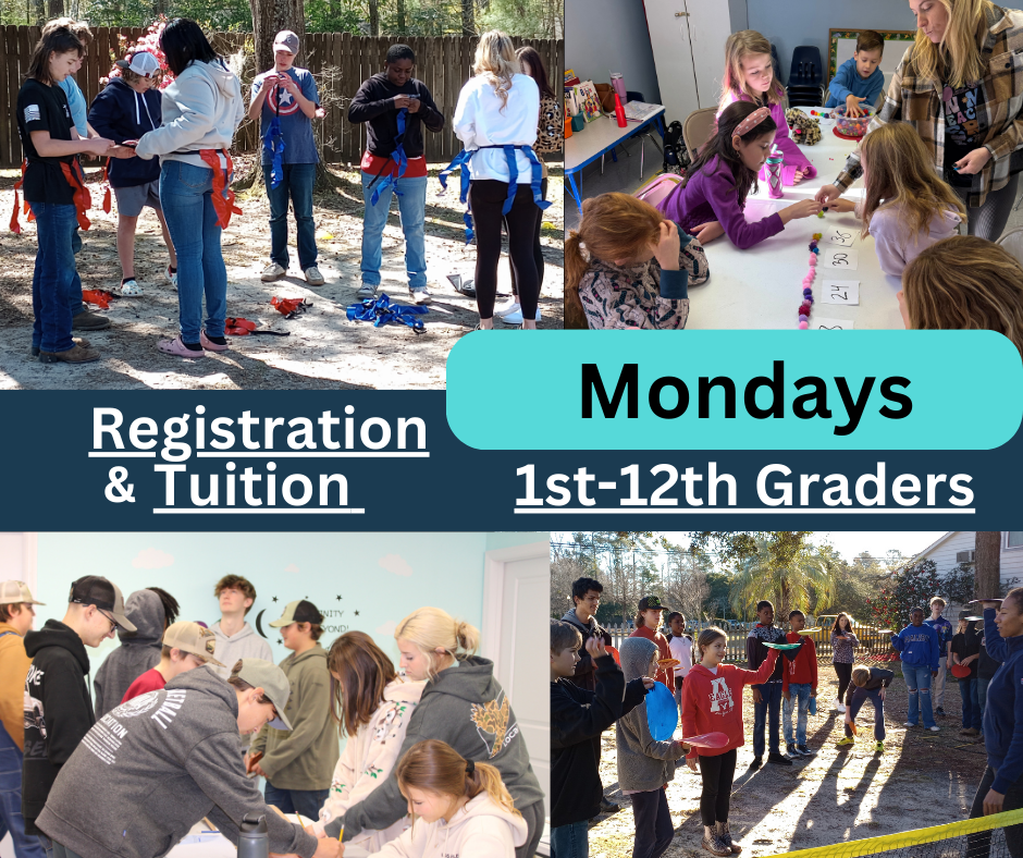 Mondays Tuition and Registration