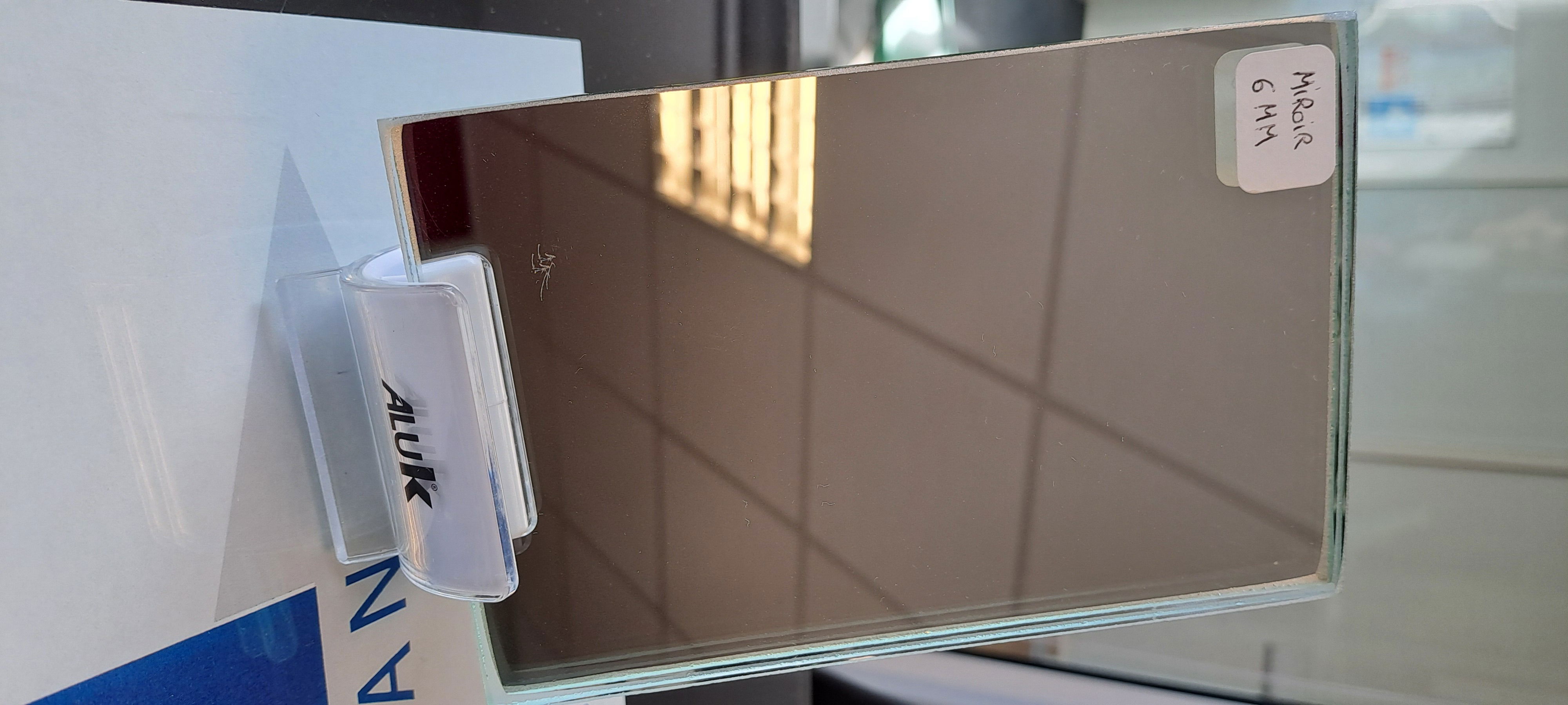 Glace Argentée 3 mm - 4 mm - 6 mm