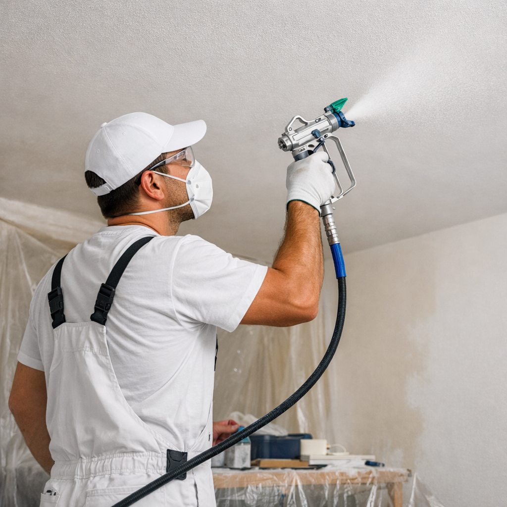 Peinture airless maison: bon choix ou non ?