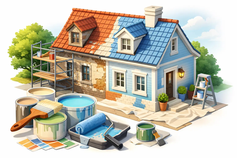 Meilleures peintures pour maison ancienne
