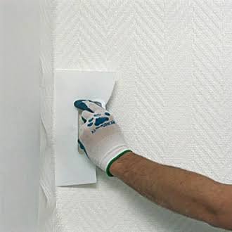 Pose de toile de verre