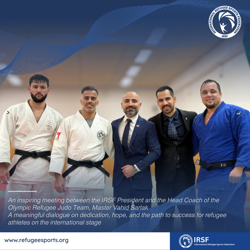 Meeting and Strategic Dialogue with the Head of the Olympic Refugee Judo Team