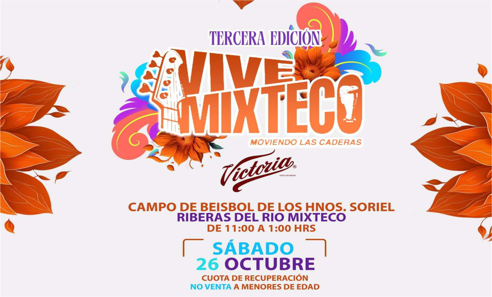 Vive Mixteco | Moviendo las Caderas.🎷🥁🎸¡Están listos para la 3º edición!…🎉