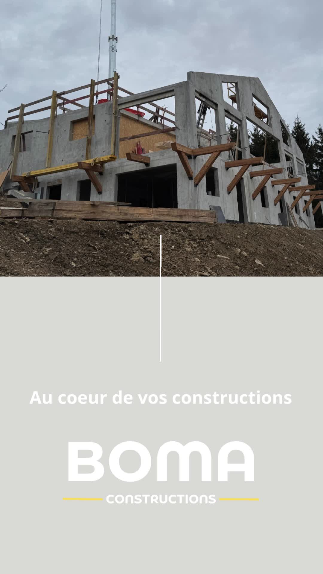 Maçonnerie d'un chalet à Saint-Gervais-Les-Bains 