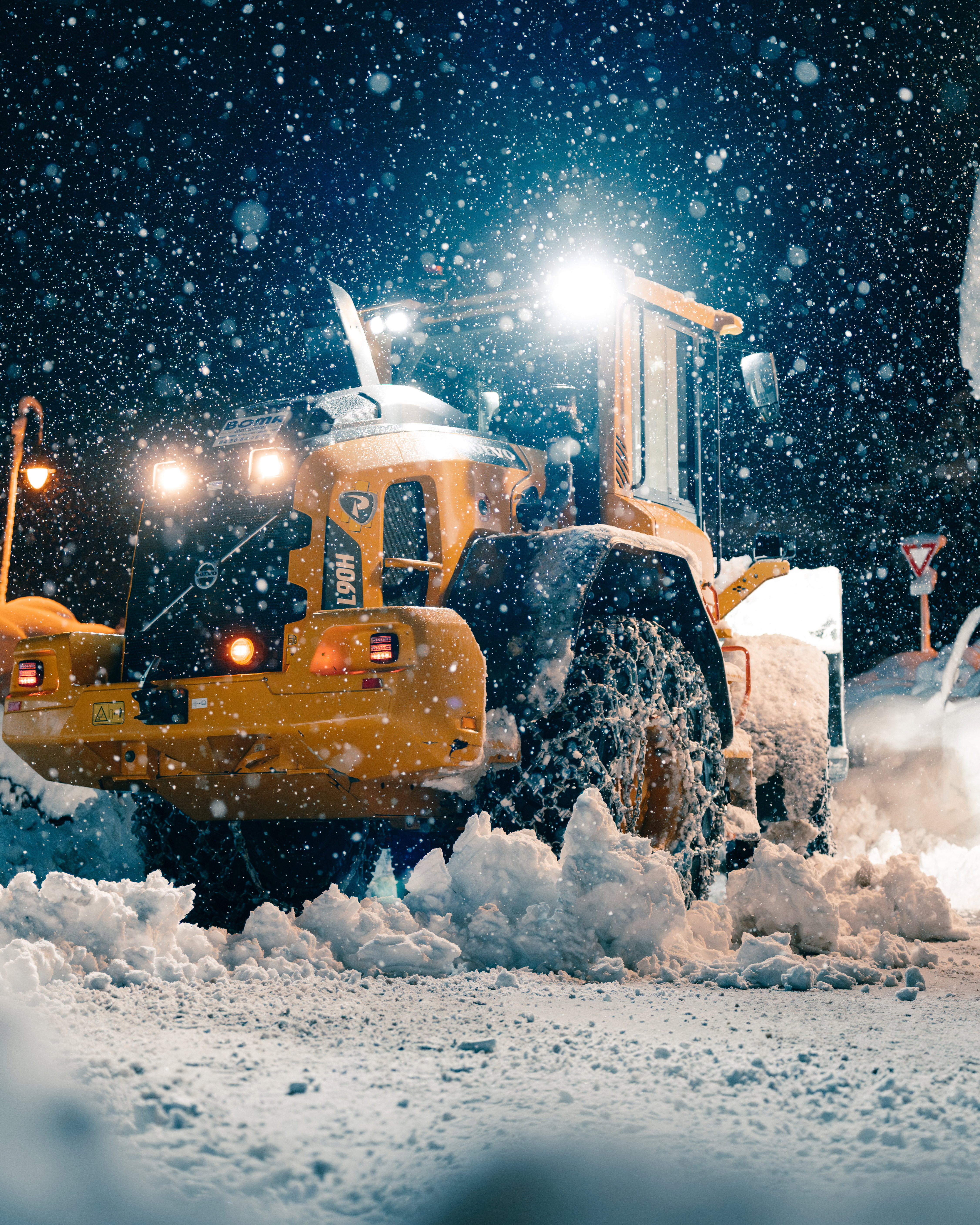 Snow removal Argentière