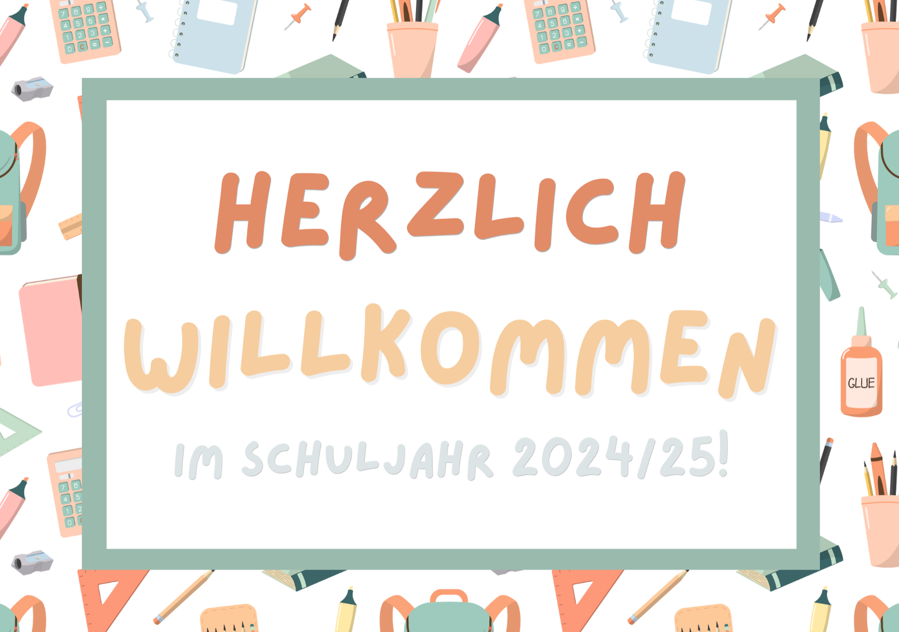 Start in das Schuljahr 2024/25