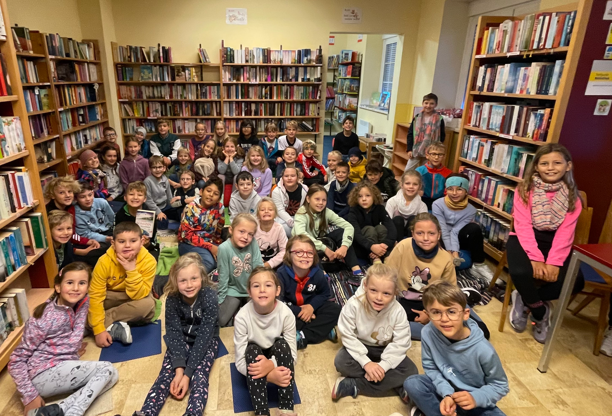 Ausflug zur Bibliothek nach Ober-Grafendorf (Oktober 2024)