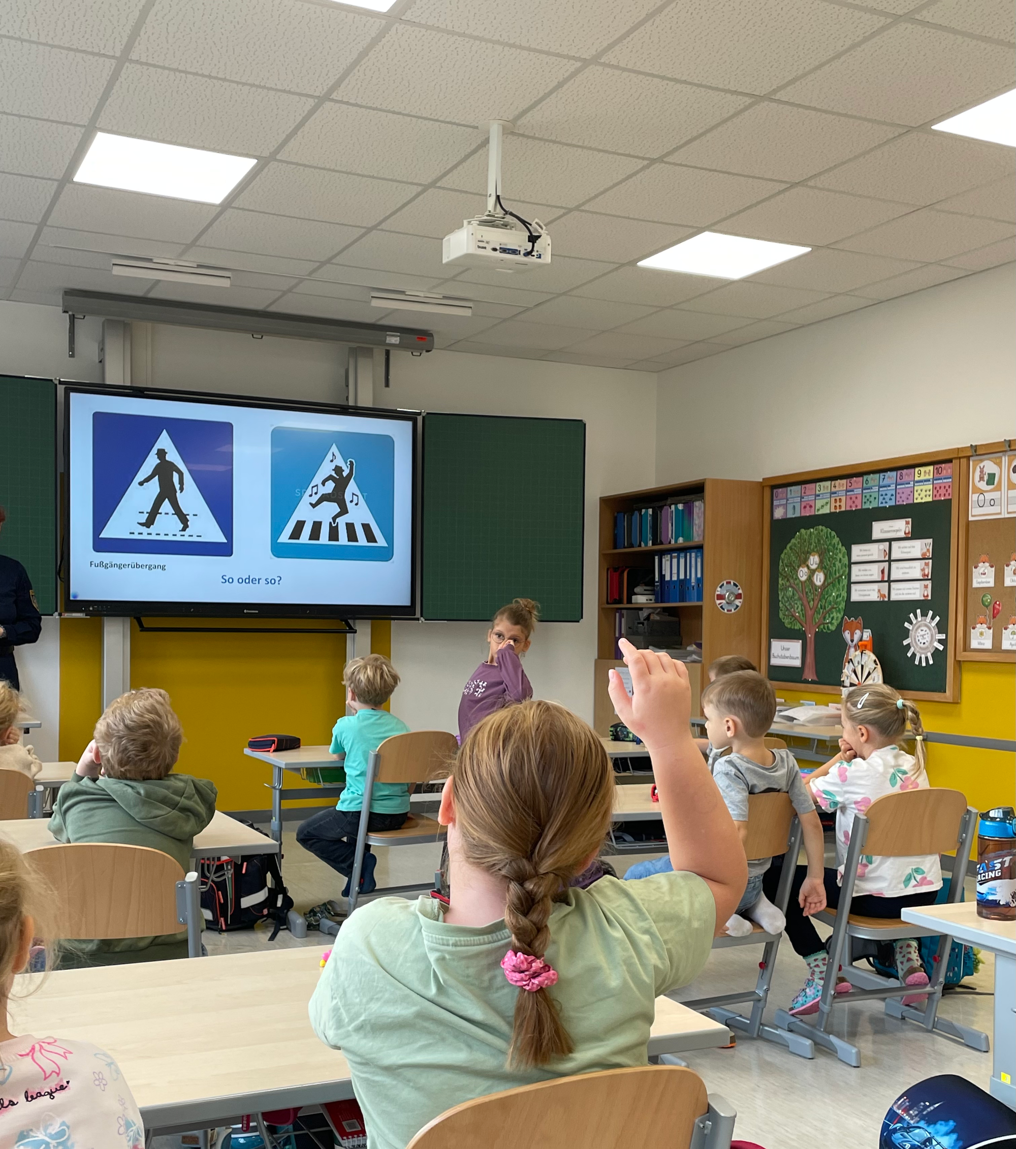 Verkehrserziehung in der ersten Klasse (September 2026)