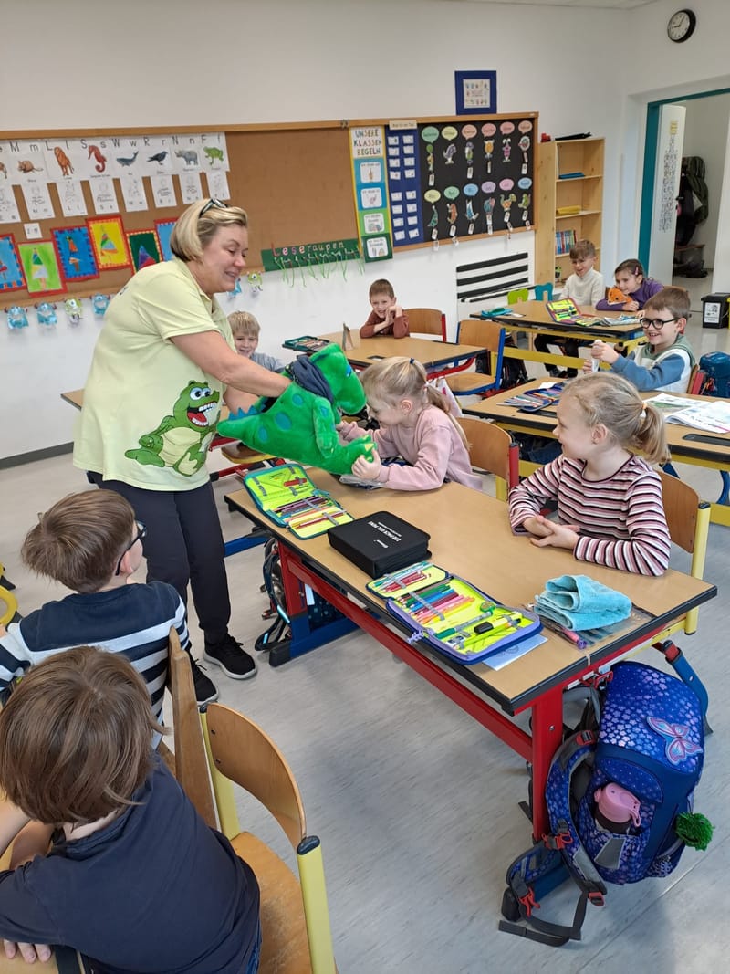 Besuch vom Kroko (Dezember 2024)