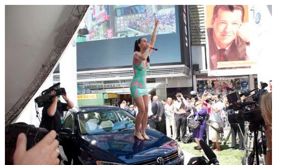 Launch of VW Jetta in Times Square