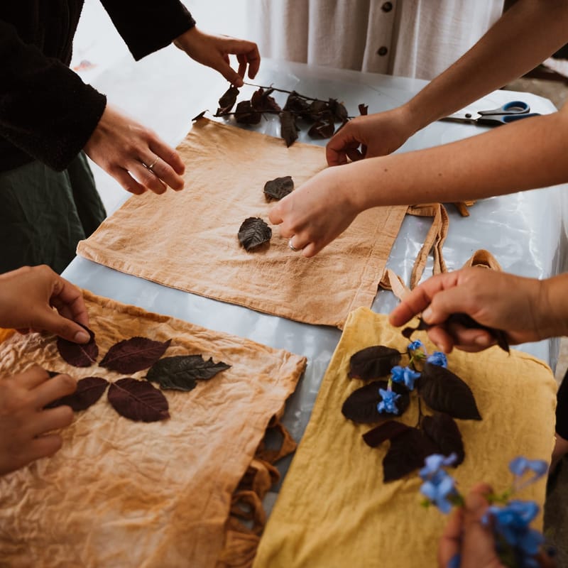 Antonia Dretaki & Venetia Galanaki_Natural Dyeing Workshop