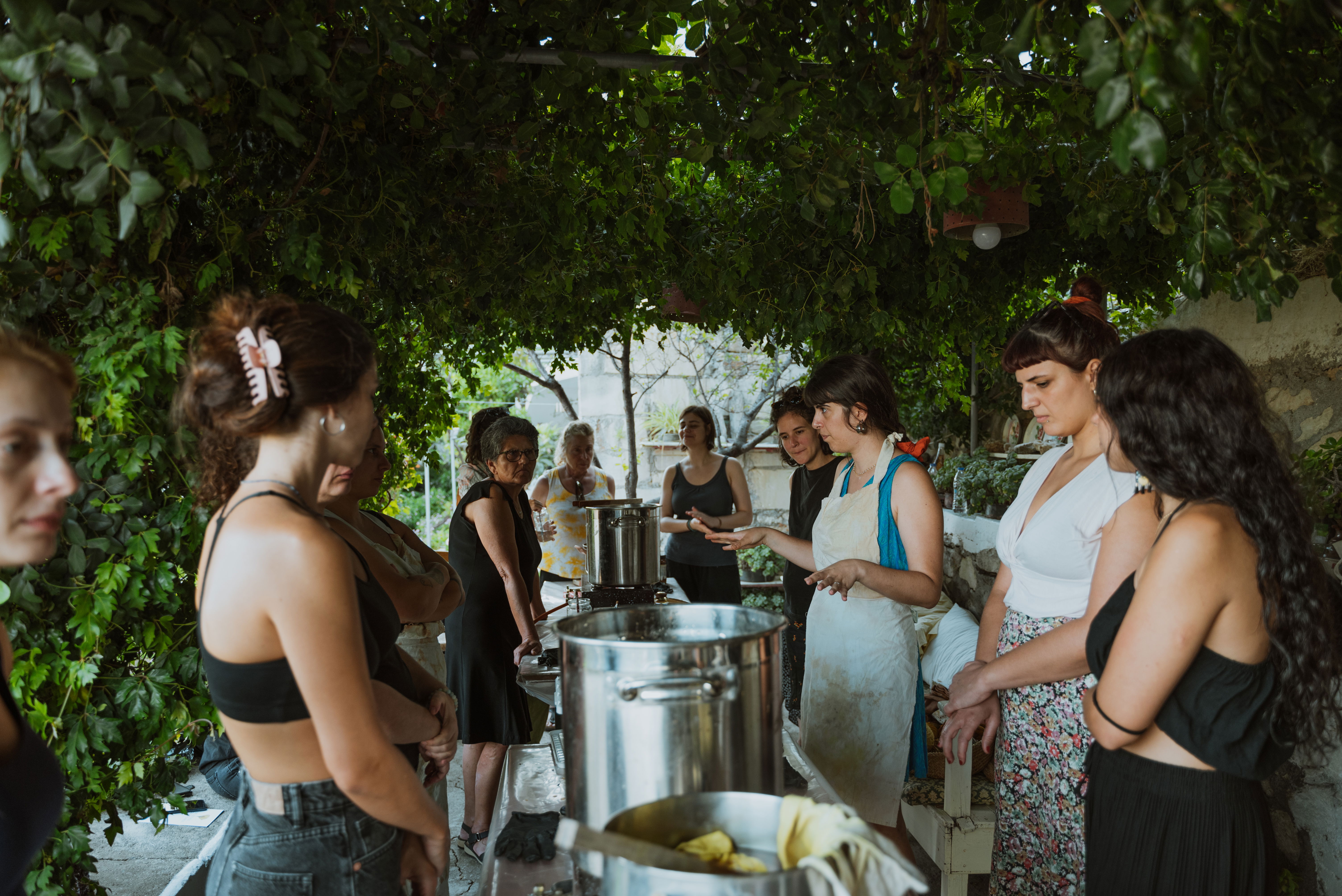 TEXTILE AND NATURAL DYEING WORKSHOP
